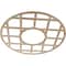 Ekena Millwork O'Neal Wood Fretwork Pierced Ceiling Medallion, Red Oak, 40"OD x 14 1/2"ID x 3/8"T CMWP40X40X0375ONRO - alternate 2